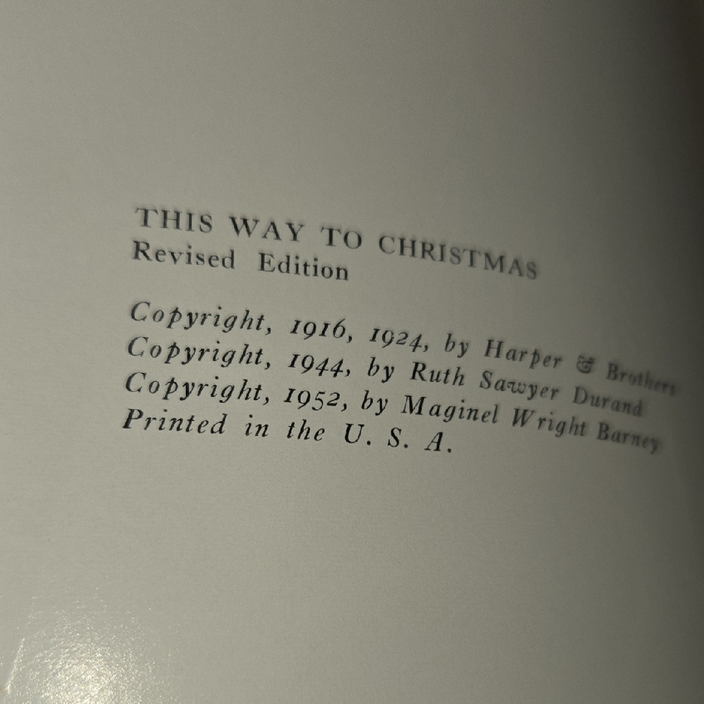 Green and Yellow Festive Book Cover with Evergreen Silhouettes - Picture 2 of 4